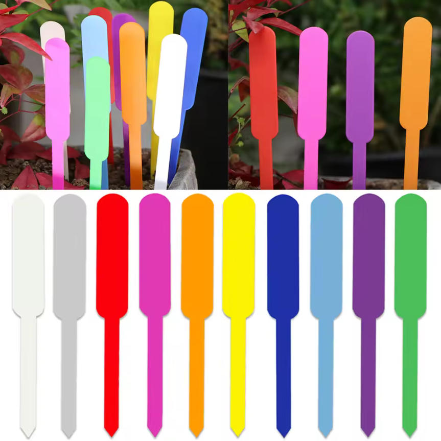 Food Storage Plants - 100PCS Waterproof Garden Plant Tags Plastic