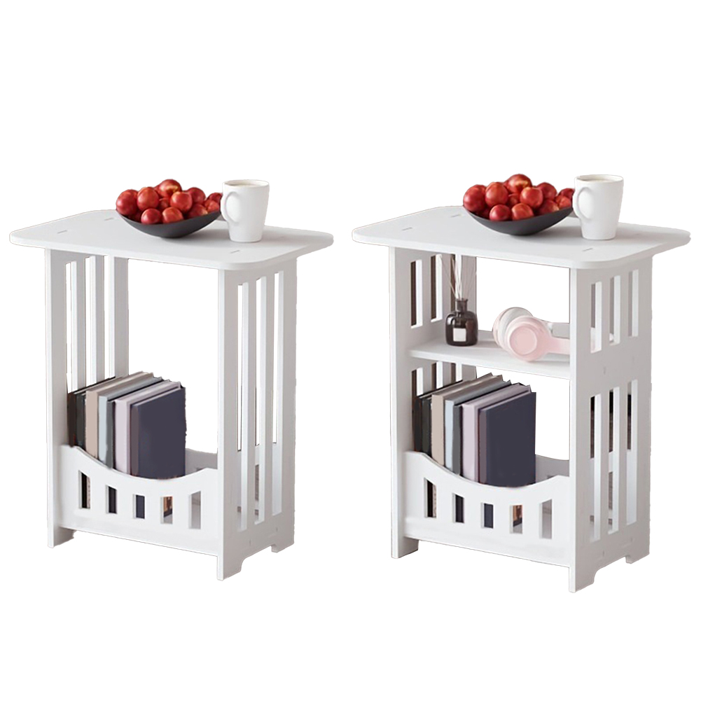 Food Storage Plants - 2/3 Tier Narrow End Table With