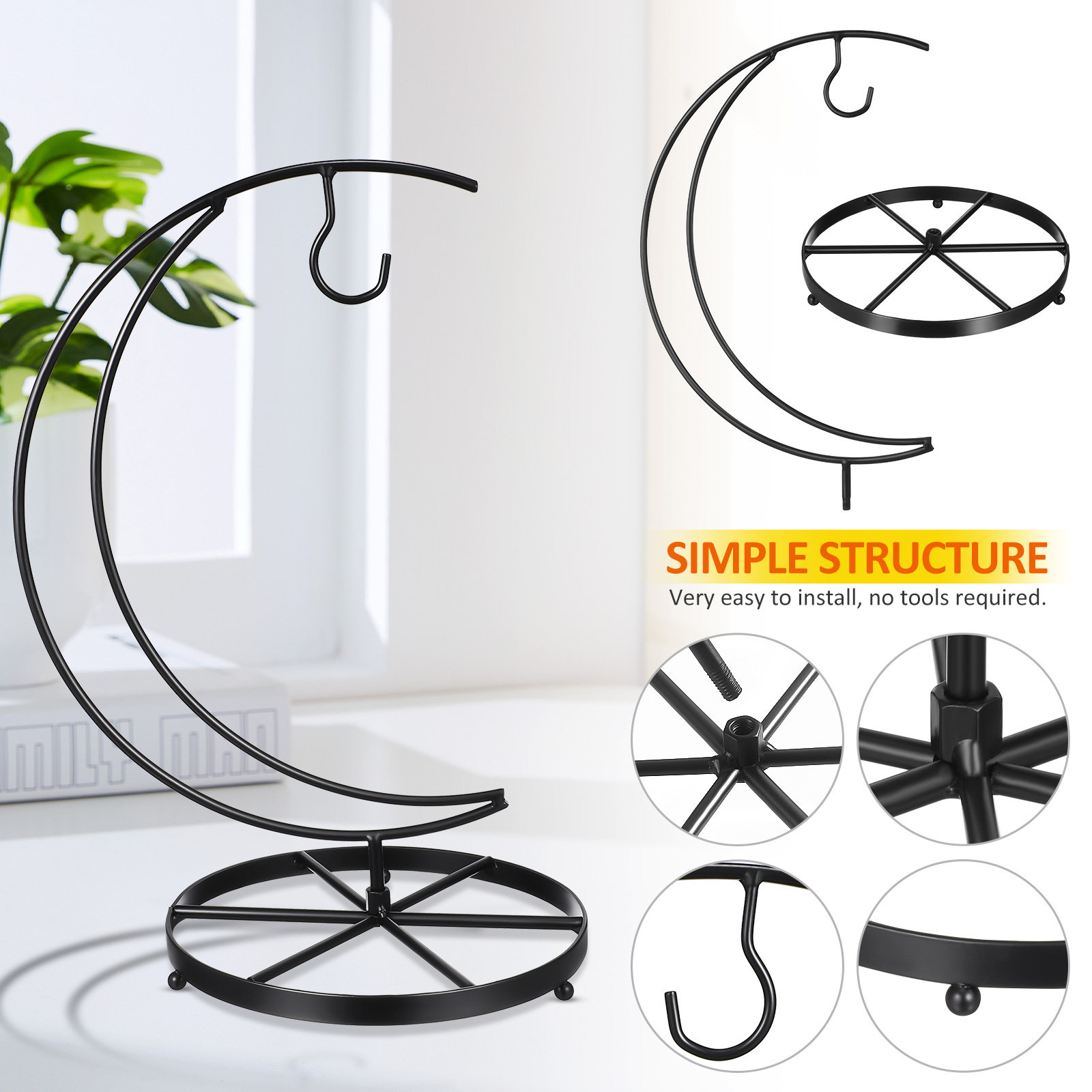 Fruit Plate Hook Metal Rack Ba - Food Storage Rack 评论和价格