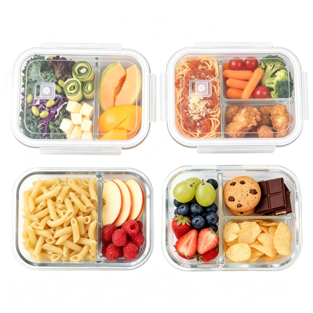 Glass Food Storage Containers  - Food Storage Lunch Box 评论和价格