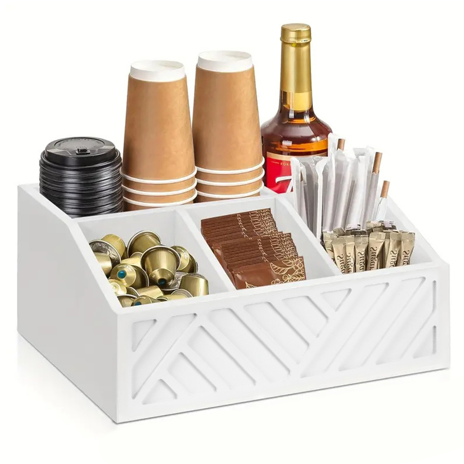 Coffee Bag Storage Box Wooden  - Food Storage Cabinet For Kitchen 评论和价格
