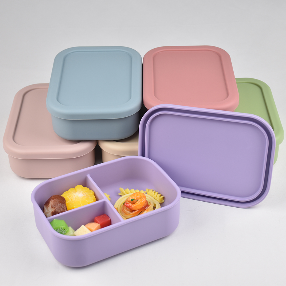 3-Compartment Food Grade Silic - Food Storage 1 Year 评论和价格