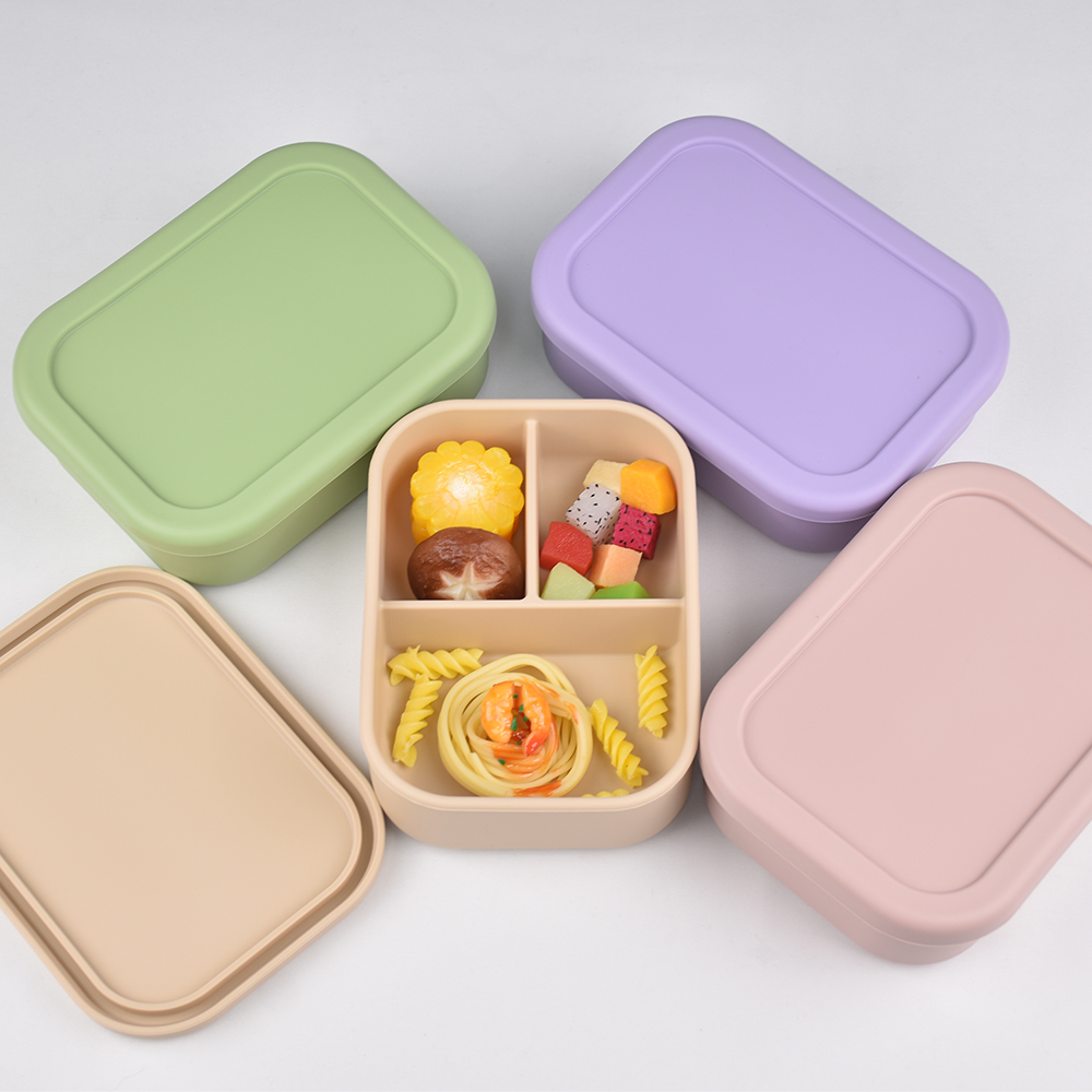 3-Compartment Food Grade Silic - Food Storage 1 Year 评论和价格