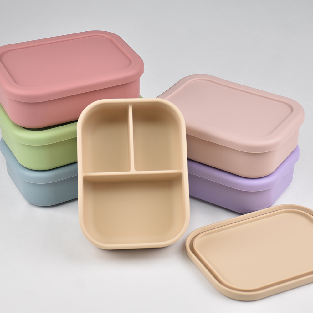 3-Compartment Food Grade Silic - Food Storage 1 Year 评论和价格