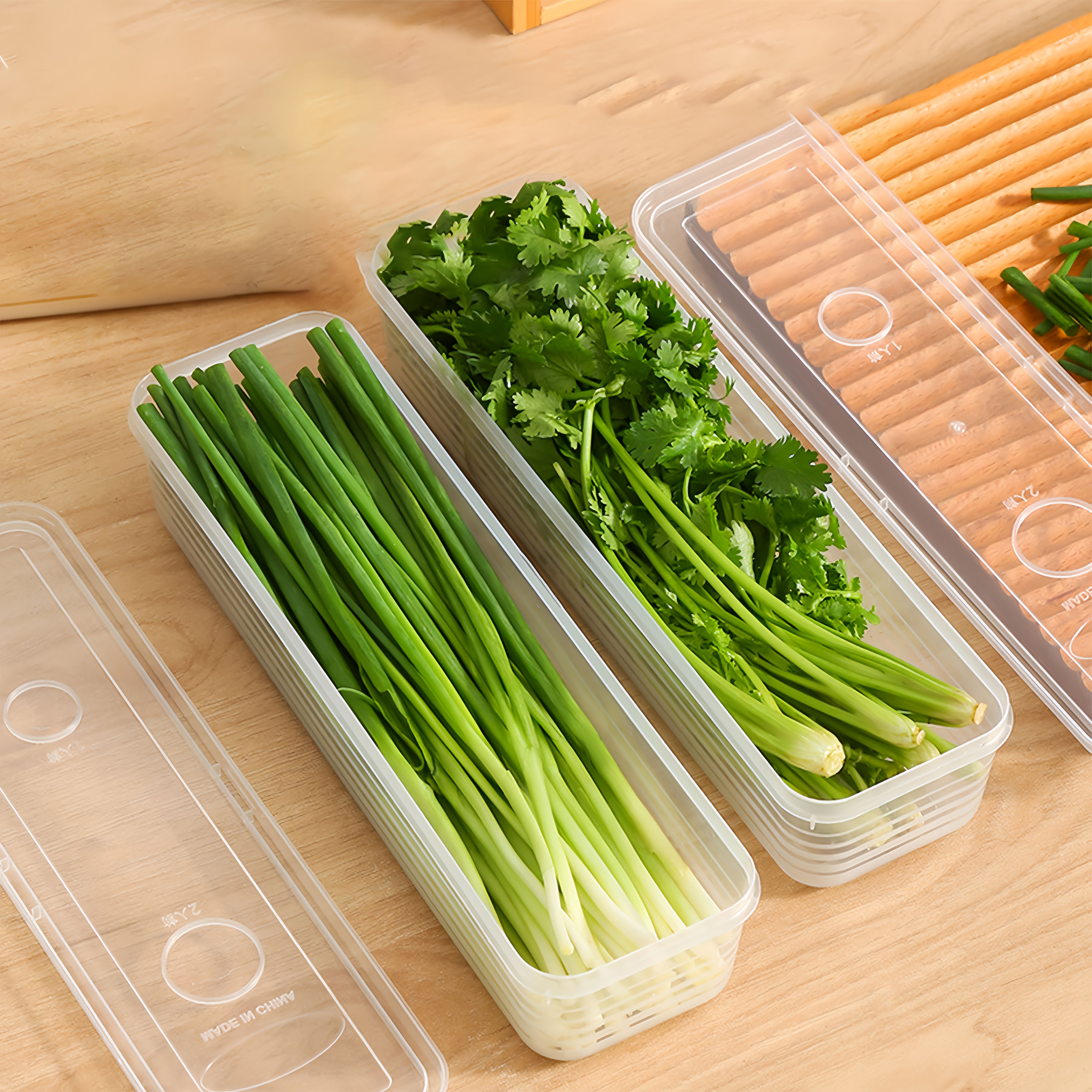 2/4/6pcs Food Vegetable Storag - Food Storage Meal Prep 评论和价格