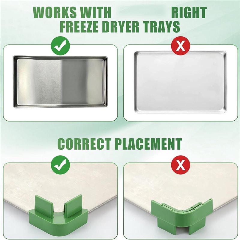 A67P-16-Piece Tray Stacker Set - Food Storage Freeze Dried 评论和价格
