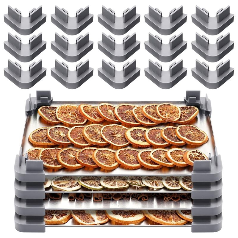 A67P-16-Piece Tray Stacker Set - Food Storage Freeze Dried 评论和价格
