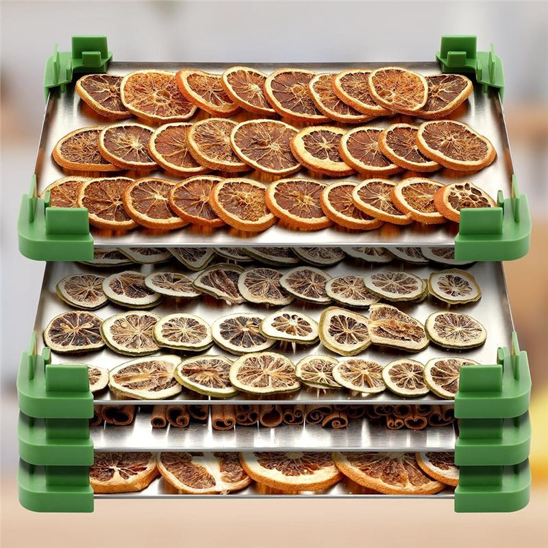 A67P-16-Piece Tray Stacker Set - Food Storage Freeze Dried 评论和价格