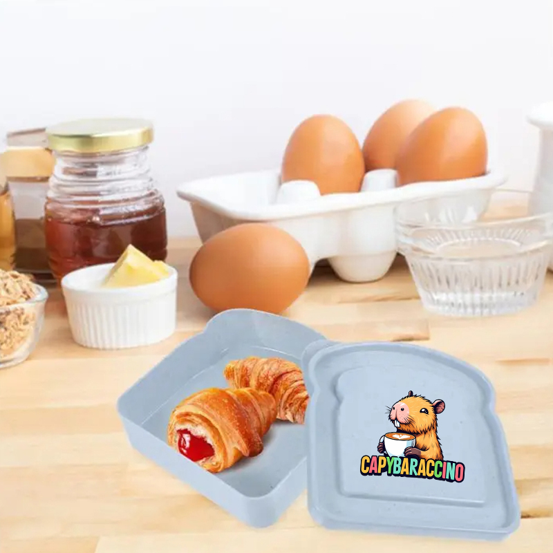 Capybara Sandwich Food Storage - Food Storage Lunch Box 评论和价格