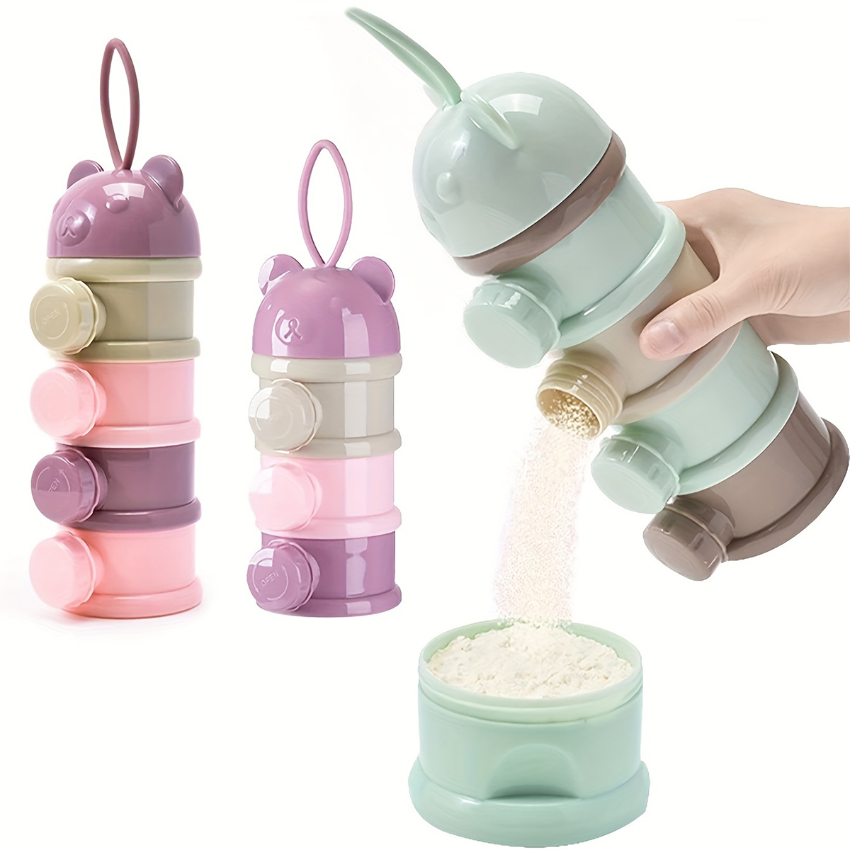 Large Capacity Baby Milk Powde - Food Storage 1 Year 评论和价格