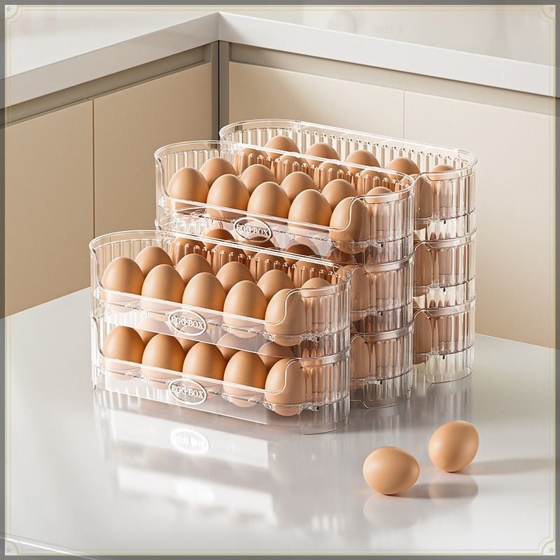 Stackable Egg Storage Box Mult - Food Storage Cabinet For Kitchen 评论和价格