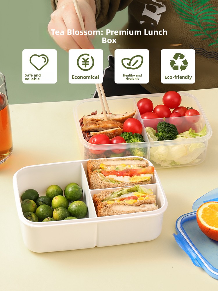 Tea Flower Microwave Se Food a - Food Storage Lunch Box 评论和价格
