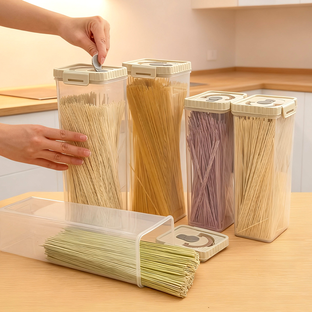 Noodles Sealed Storage Box Wit - Food Storage Meal Prep 评论和价格