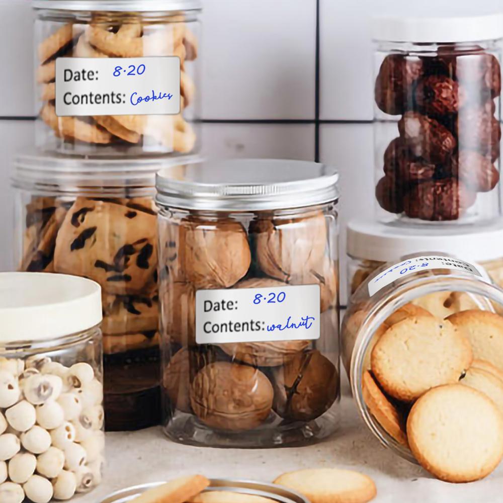 DIY Food Storage Stickers Blan - Food Storage No Pantry 评论和价格