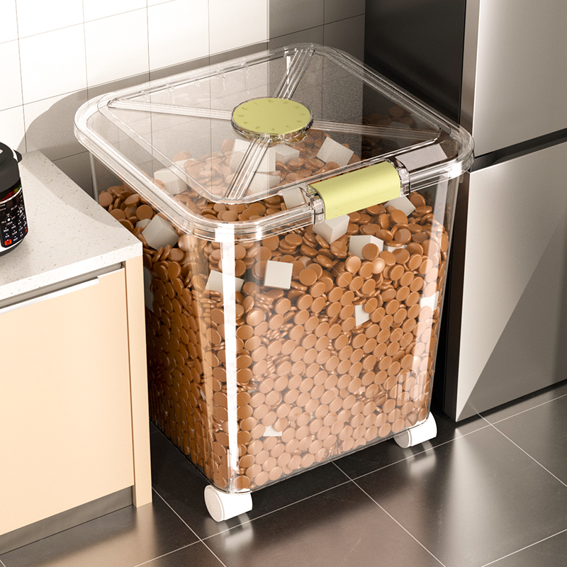 Pet Food Storage Bucket Sealed - Food Storage Freeze Dried 评论和价格