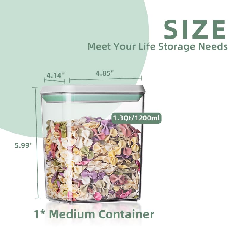 Ankou 3Pcs 1.2L Pop Airtight F - Food Storage Meal Prep 评论和价格
