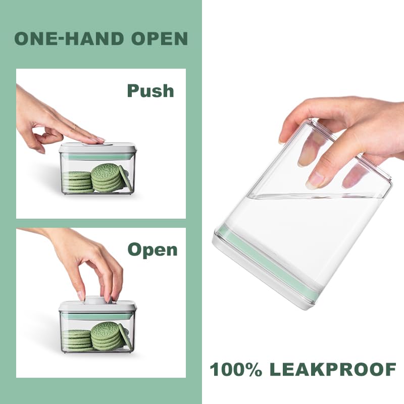 Ankou 3Pcs 1.2L Pop Airtight F - Food Storage Meal Prep 评论和价格