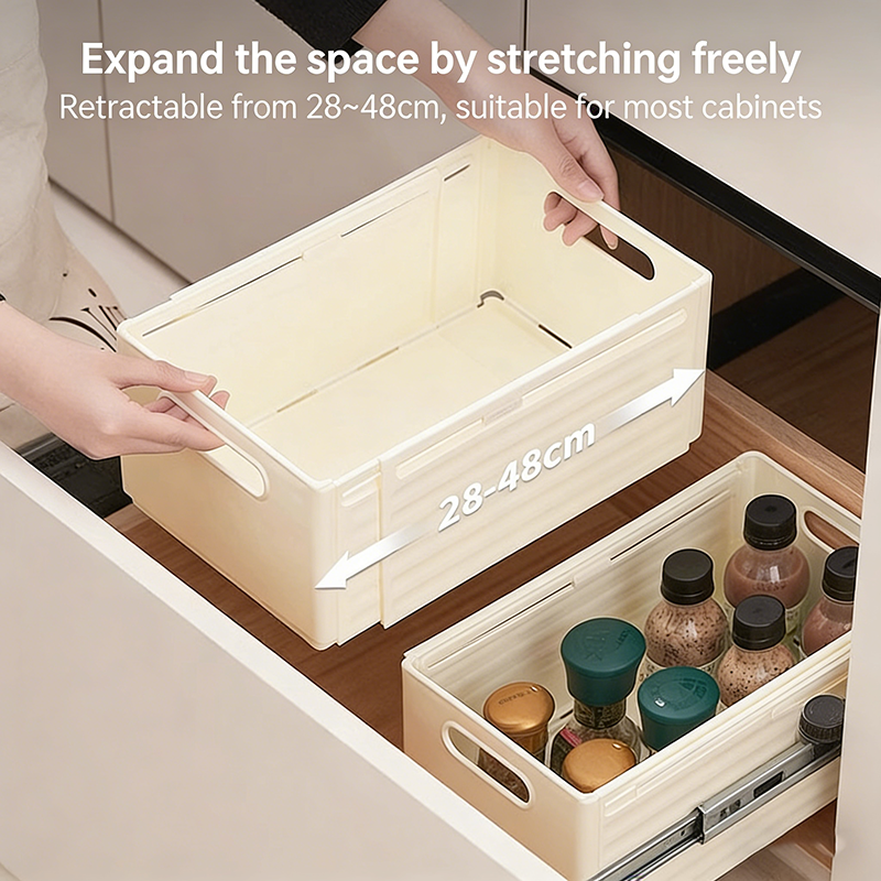 Scalable Drawer Organizer, Adj - Food Storage Cabinet For Kitchen 评论和价格