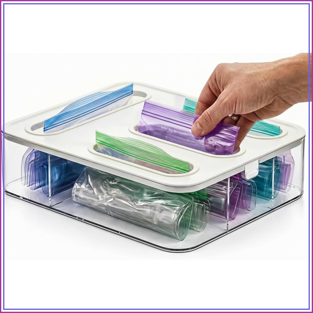 4 in 1 Food Storage Bag Organi - Food Storage 4 Quart 评论和价格