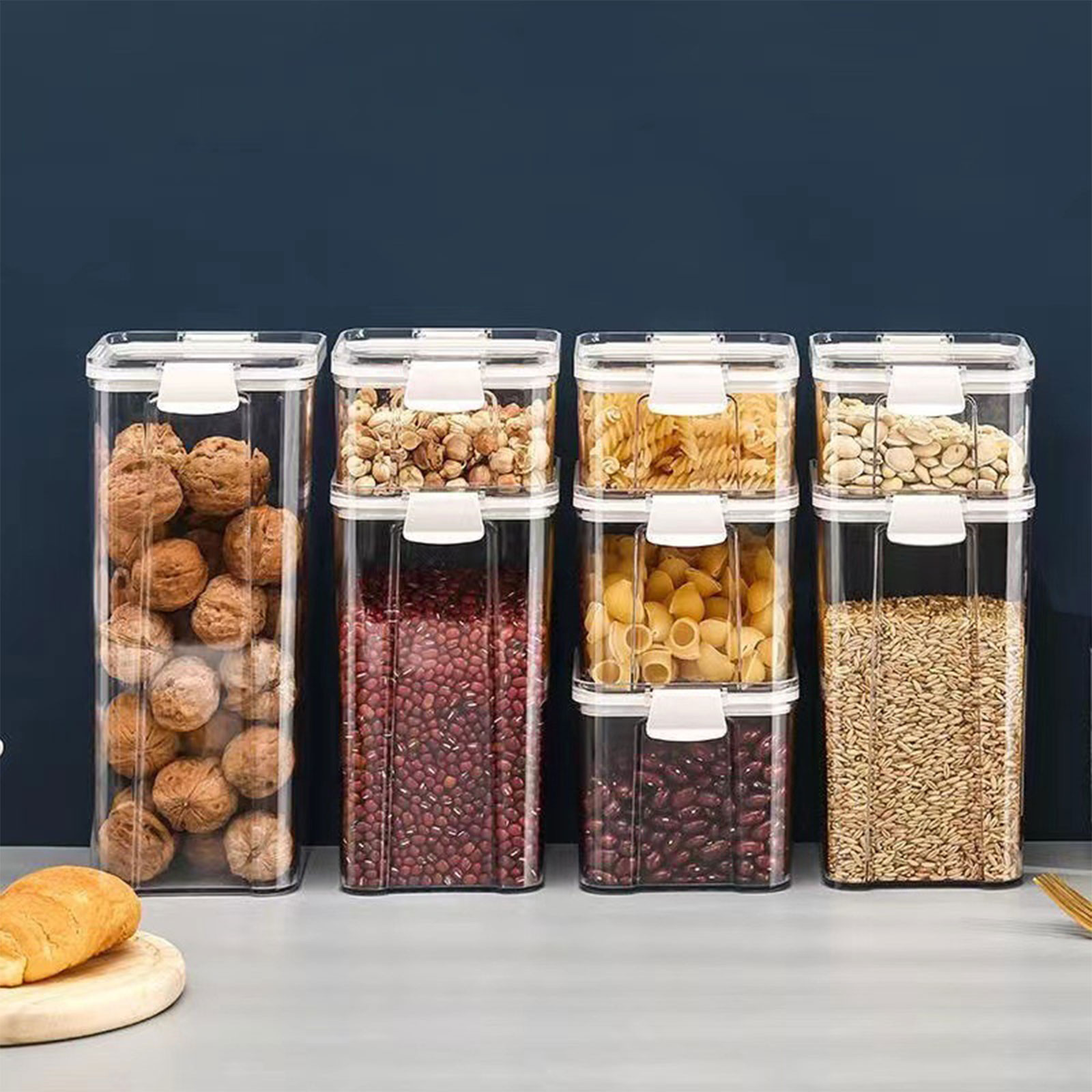 Airtight Food Storage Containe - Food Storage No Pantry 评论和价格