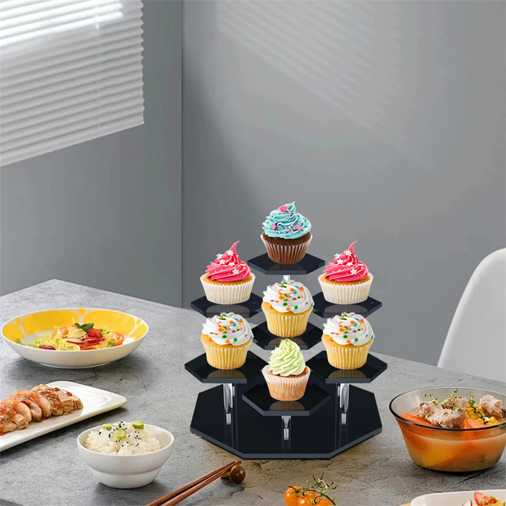 7 Tier Acrylic Display Stand W - Food Storage Rack 评论和价格