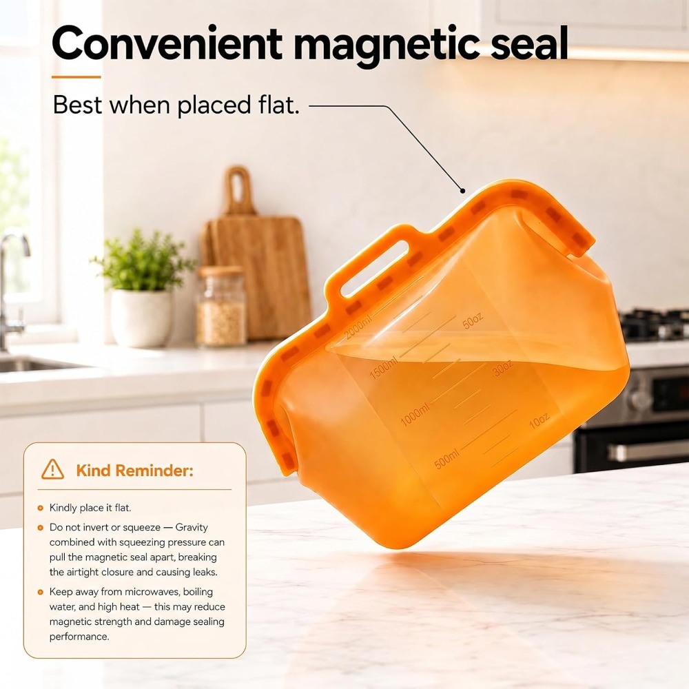 Reusable Silicone Food Storage - Food Storage Meal Prep 评论和价格