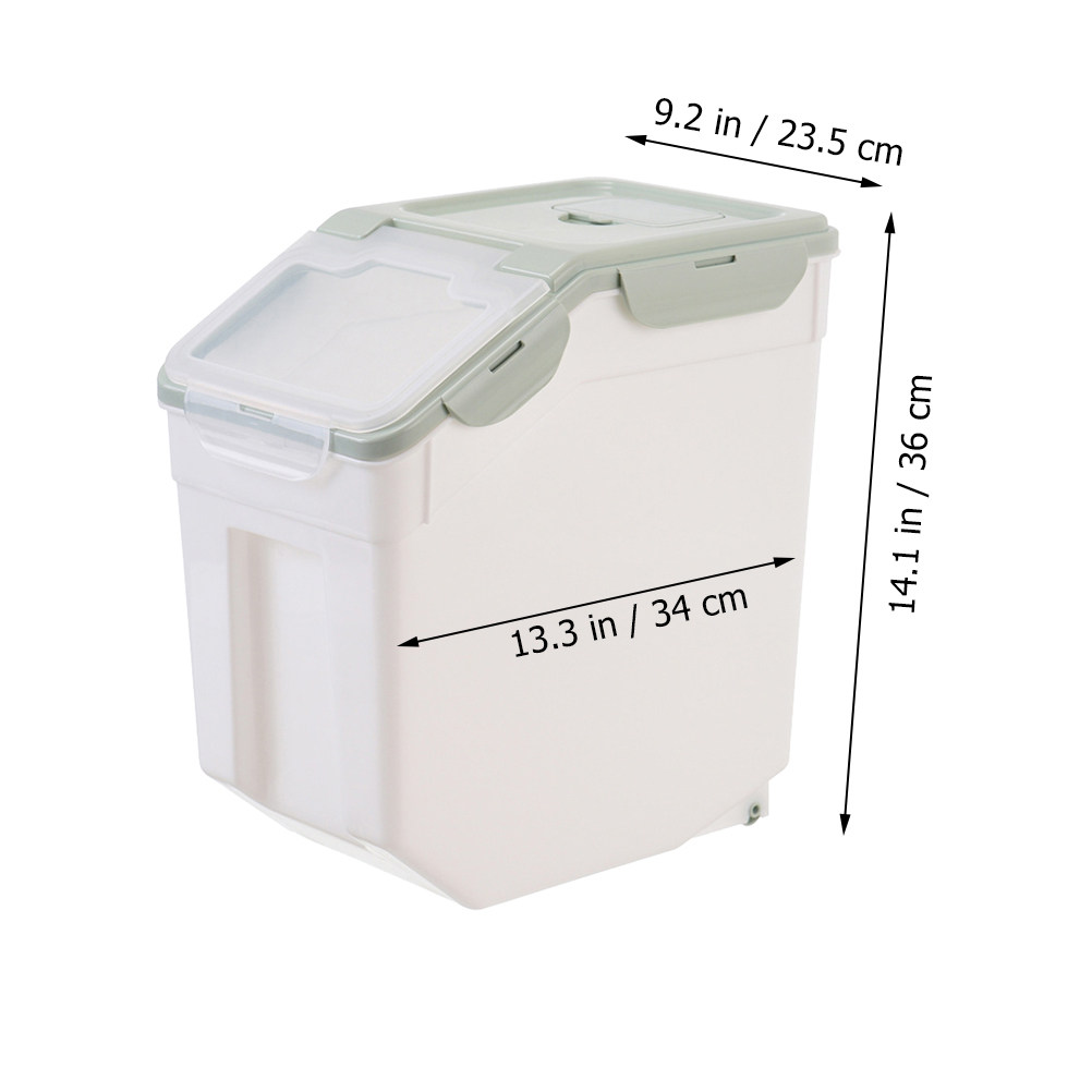Beige Large Pet Food Storage C - Food Storage No Pantry 评论和价格