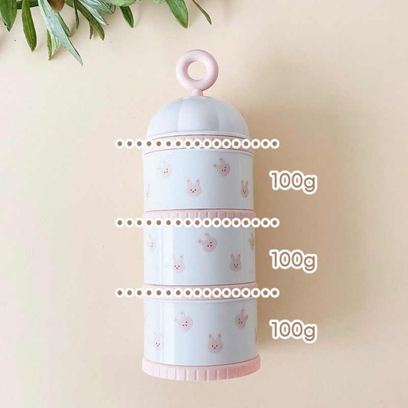 Cute Bear Milk Powder Box Baby - Food Storage 1 Year 评论和价格