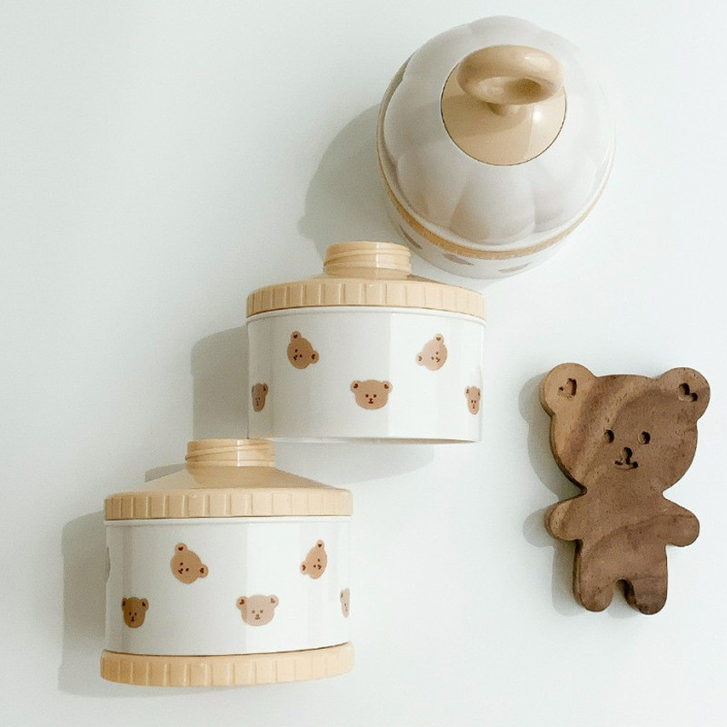 Cute Bear Milk Powder Box Baby - Food Storage 1 Year 评论和价格