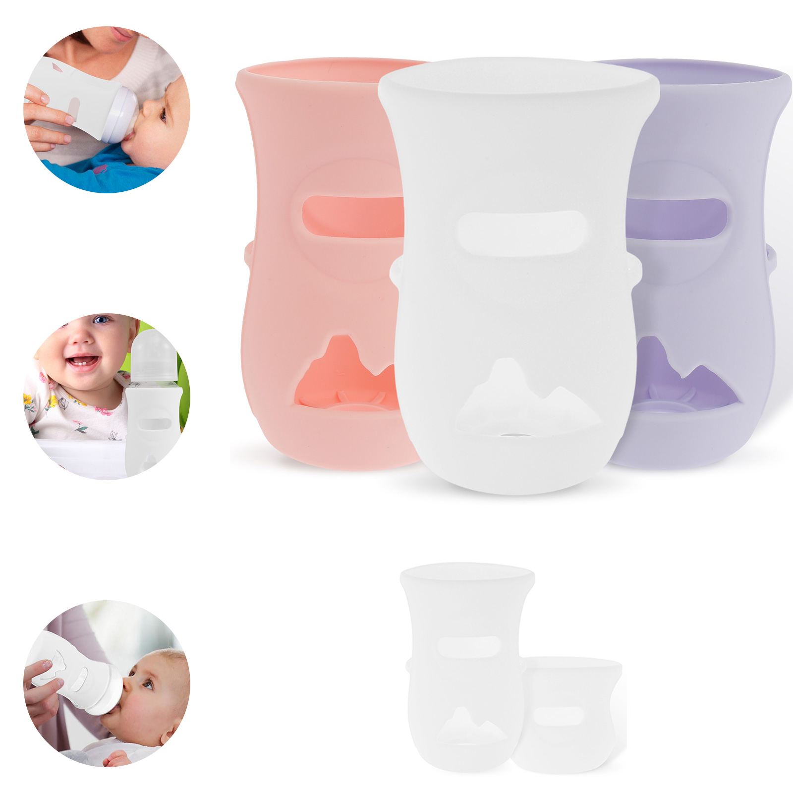 Silicone Sleeves Silicone Baby - Food Storage 1 Year 评论和价格