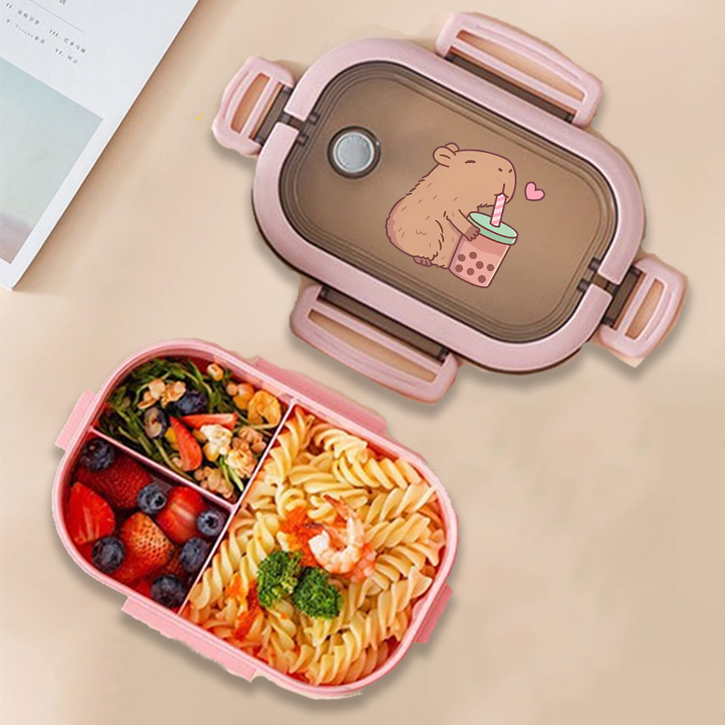 Capybara Bento Lunch Box Anime - Food Storage Lunch Box 评论和价格