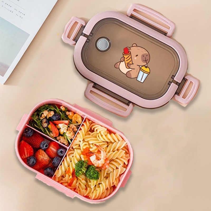 Capybara Bento Lunch Box Anime - Food Storage Lunch Box 评论和价格