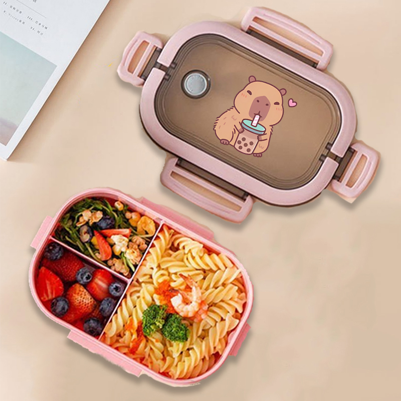 Capybara Bento Lunch Box Anime - Food Storage Lunch Box 评论和价格