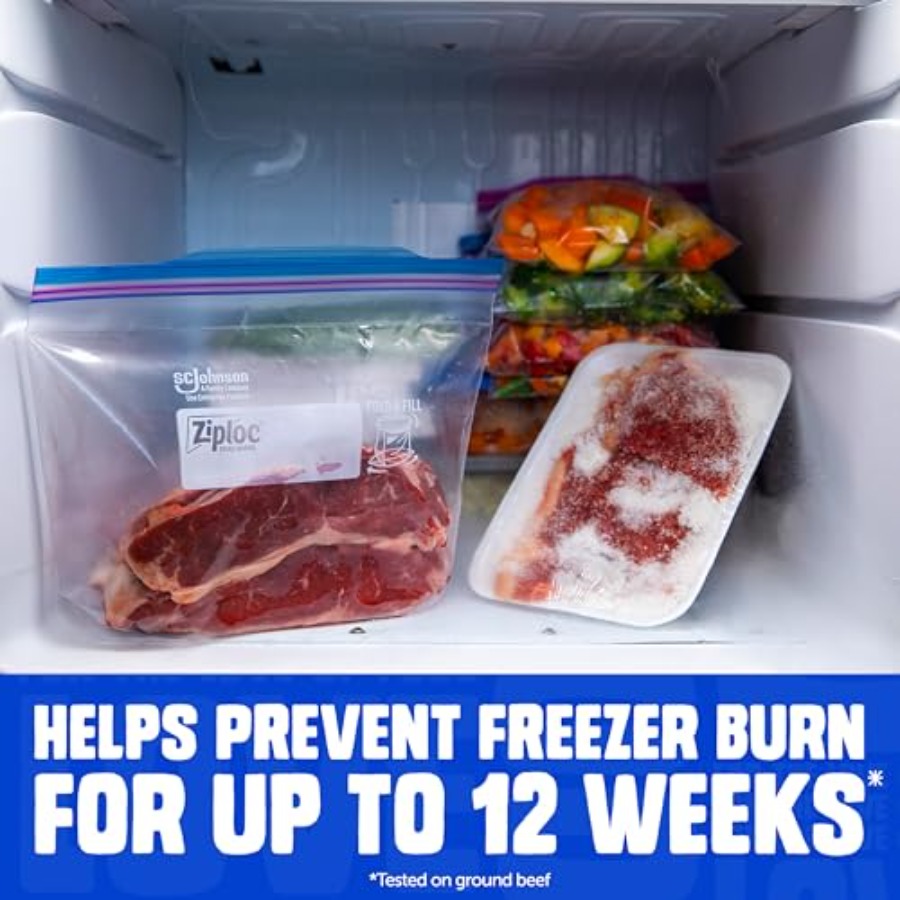 Quart Food Storage Freezer Bag - Food Storage 4 Quart 评论和价格