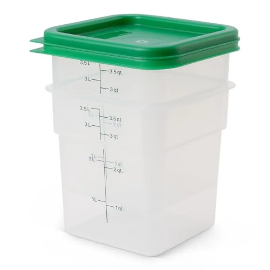 Food Storage Container with Li - Food Storage 4 Quart 评论和价格