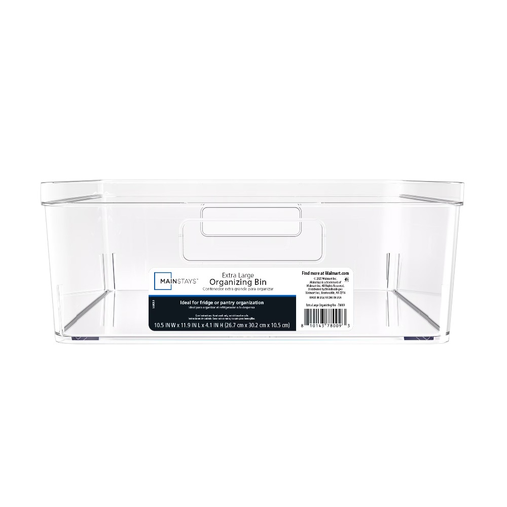 Extra Large Clear Plastic Pant - Food Storage No Pantry 评论和价格