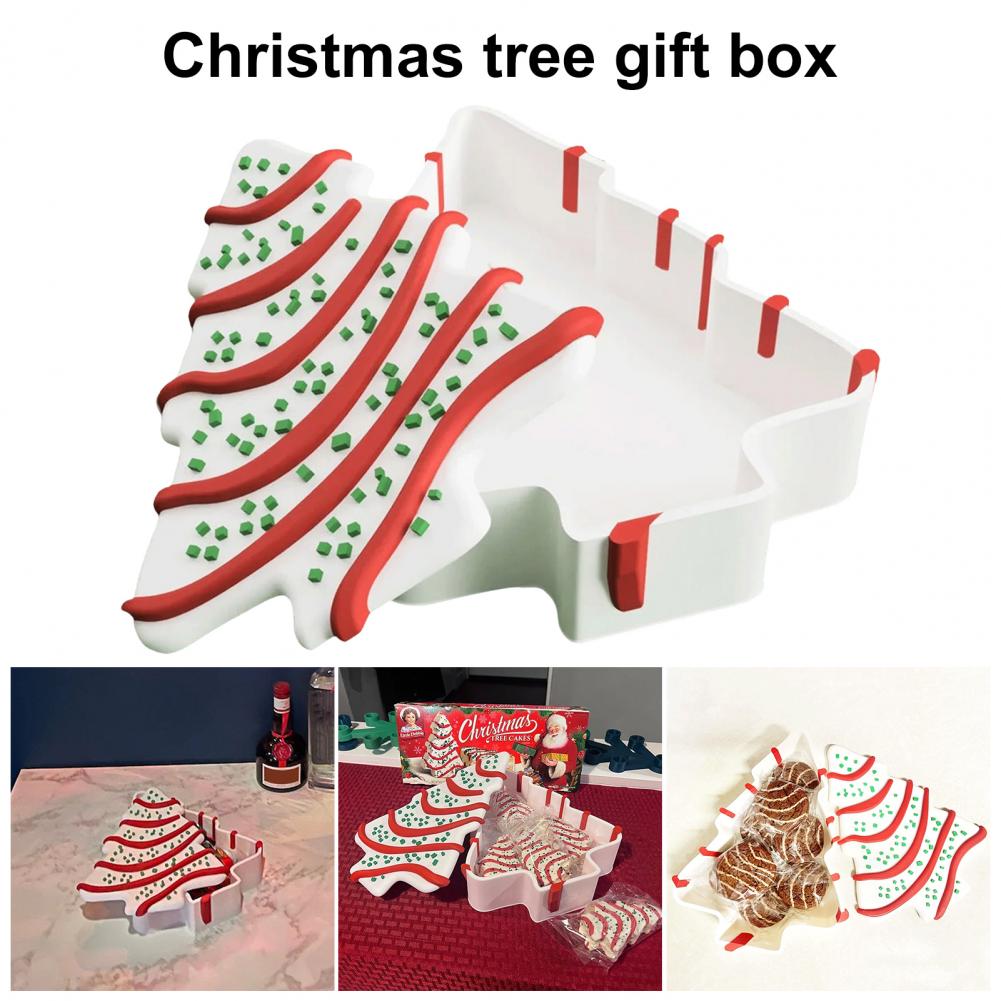 Christmas Tree Box Tree Shape  - Food Storage Plants 评论和价格