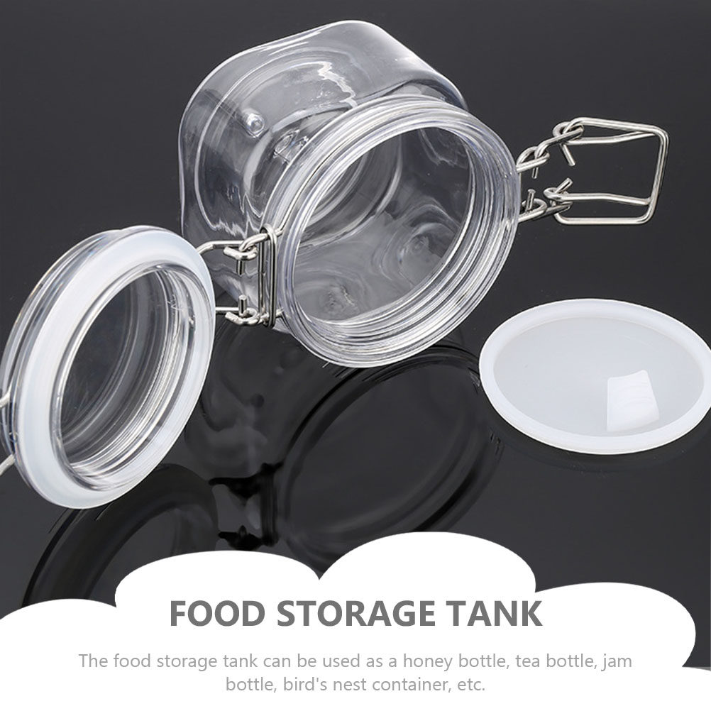 2Pcs Sealed Storage Jars Trans - Food Storage Meal Prep 评论和价格