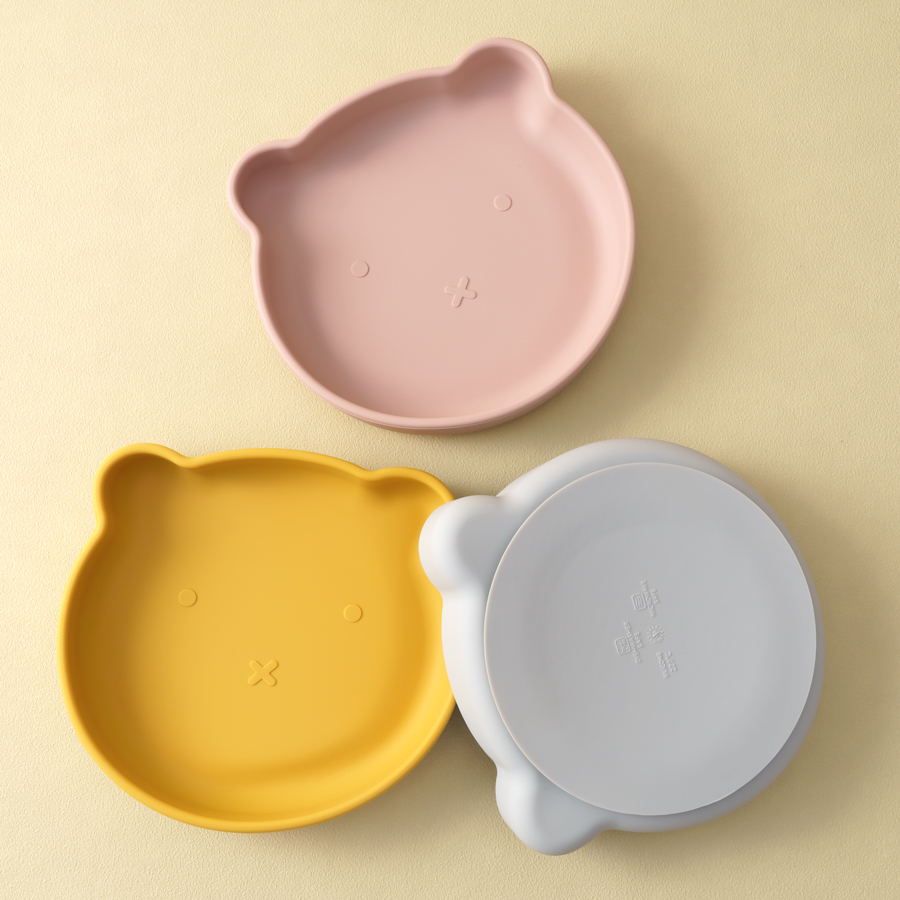 1PC Silicone Baby Dishes Sucti - Food Storage 1 Year 评论和价格