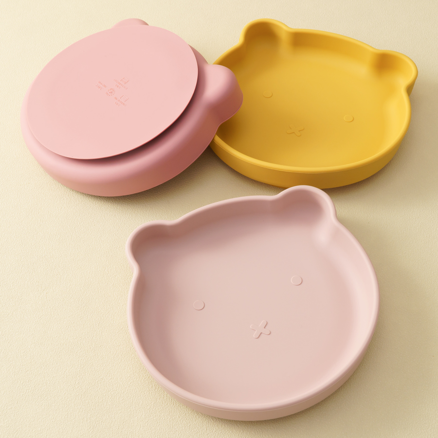 1PC Silicone Baby Dishes Sucti - Food Storage 1 Year 评论和价格