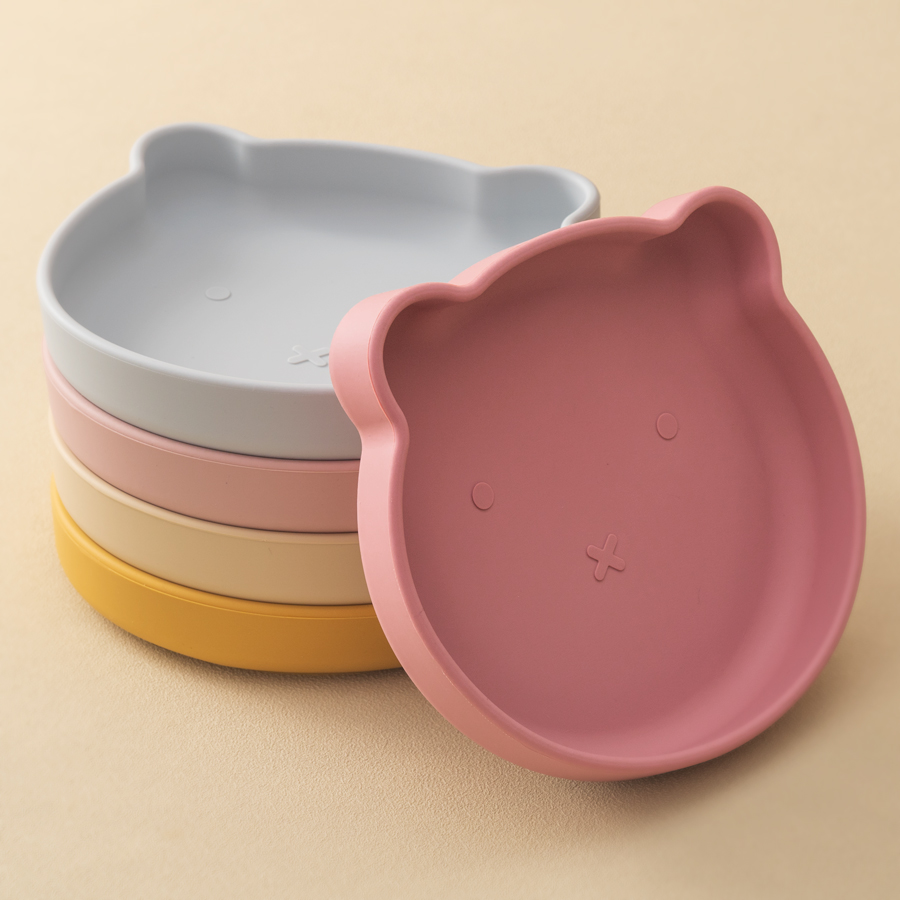 1PC Silicone Baby Dishes Sucti - Food Storage 1 Year 评论和价格