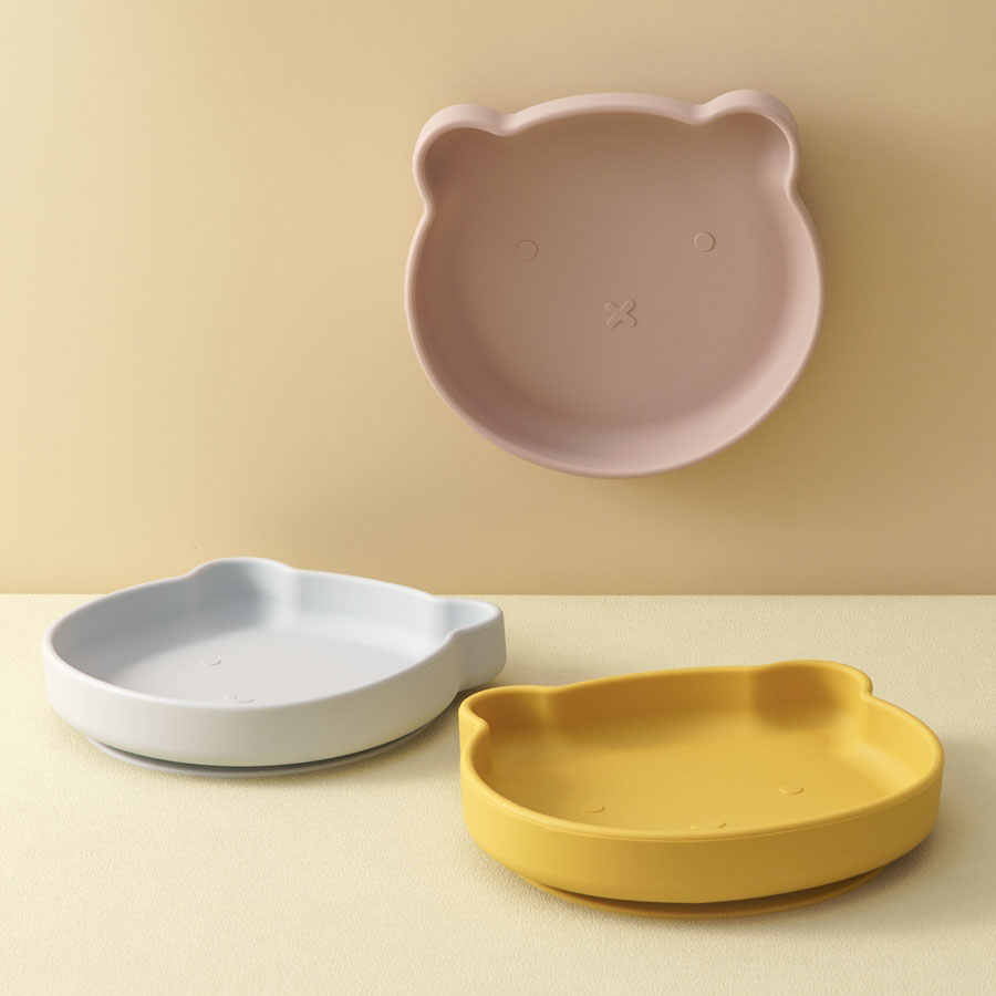 1PC Silicone Baby Dishes Sucti - Food Storage 1 Year 评论和价格