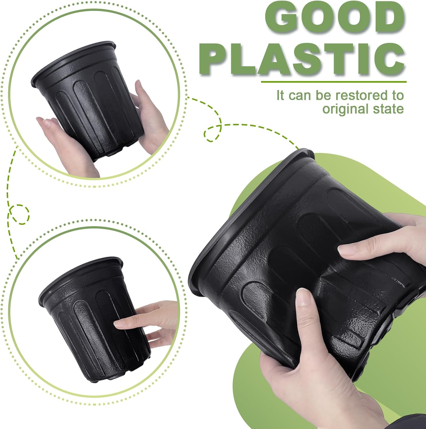 60 Pcs 1 Gallon Flexible Plant - Food Storage Plants 评论和价格