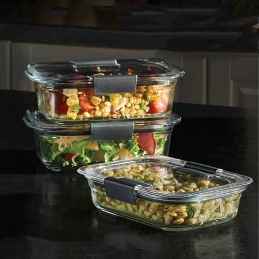 Brilliance Glass Food Storage  - Food Storage Meal Prep 评论和价格