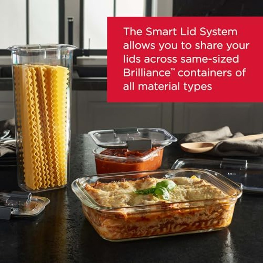 Brilliance Glass Food Storage  - Food Storage Meal Prep 评论和价格