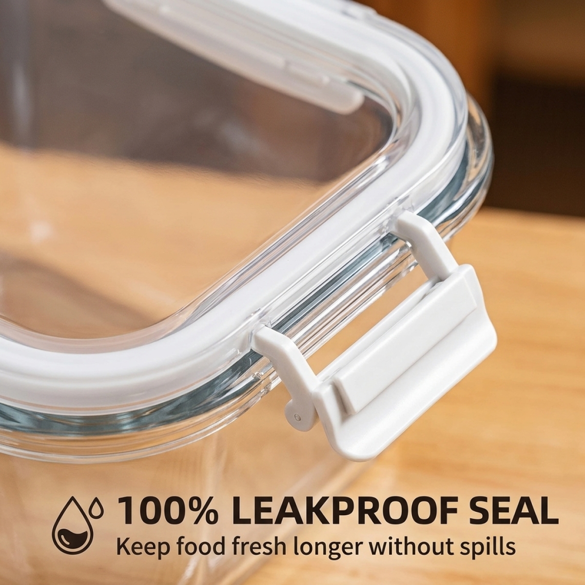 Large Capacity Borosilicate Gl - Food Storage Meal Prep 评论和价格