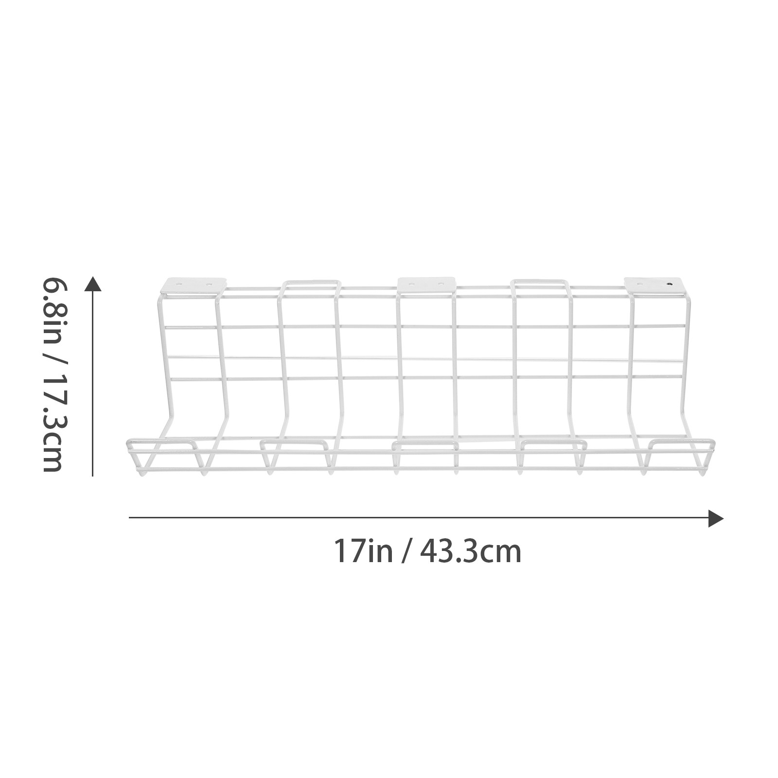 2Pcs Cable Organizers Under De - Food Storage Rack 评论和价格