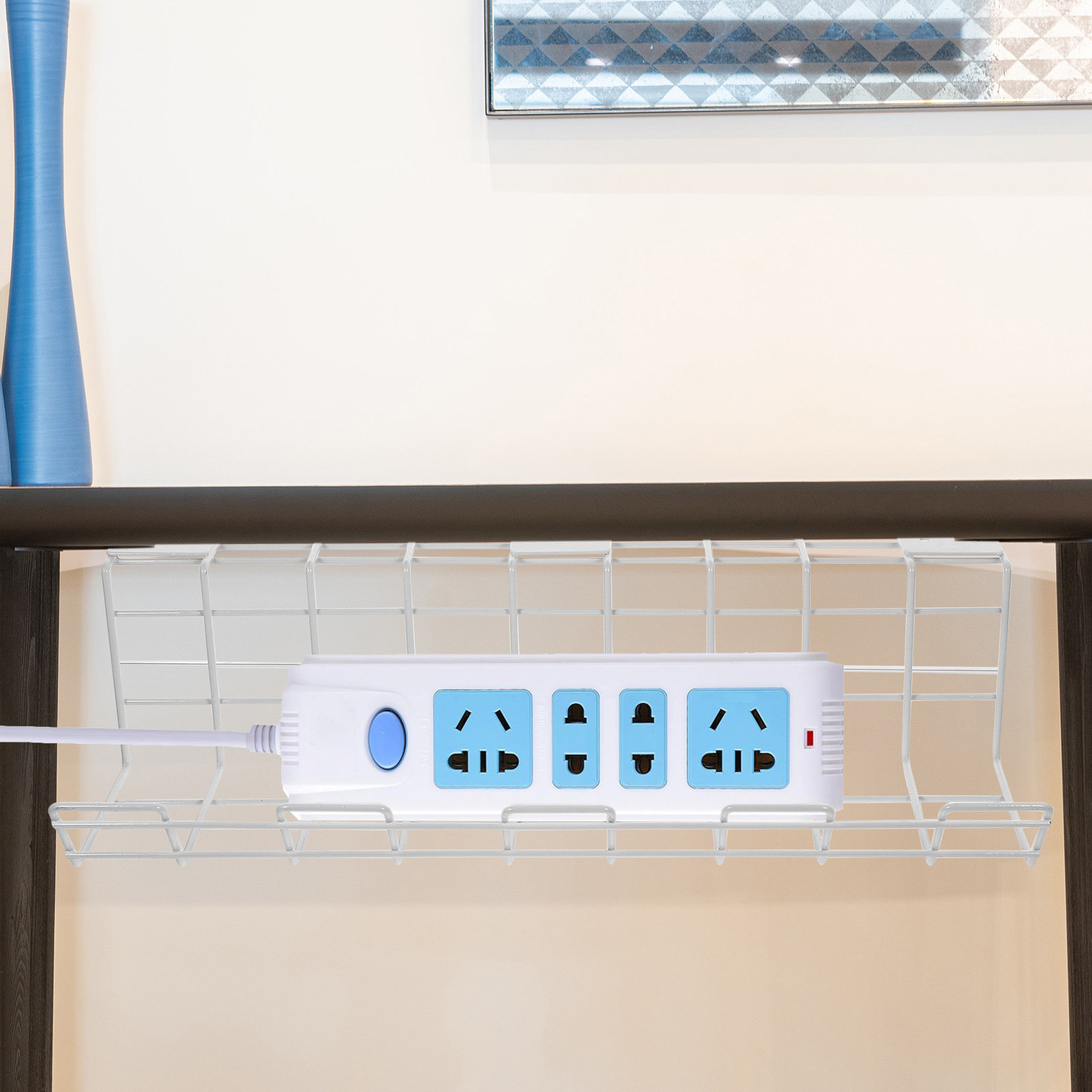 2Pcs Cable Organizers Under De - Food Storage Rack 评论和价格