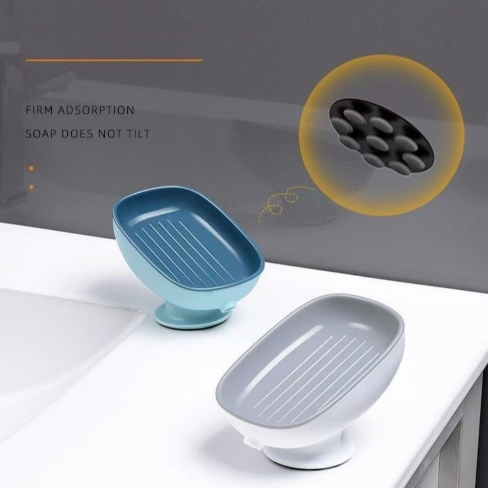 1pc Super Suction Cup Bathroom - Food Storage Rack 评论和价格
