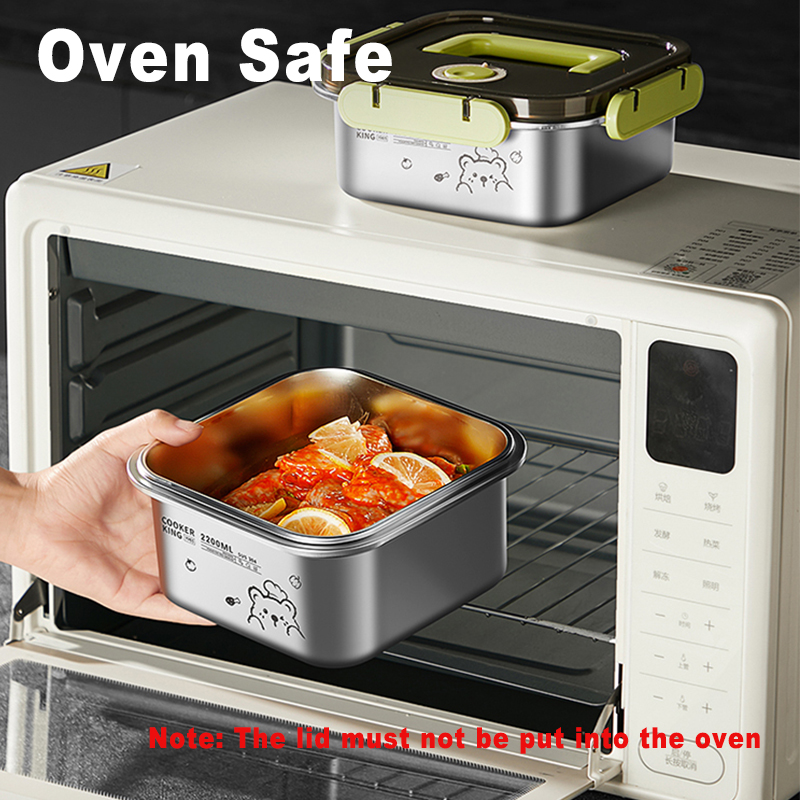 COOKER KING 420ml-6200ml Large - Food Storage Lunch Box 评论和价格
